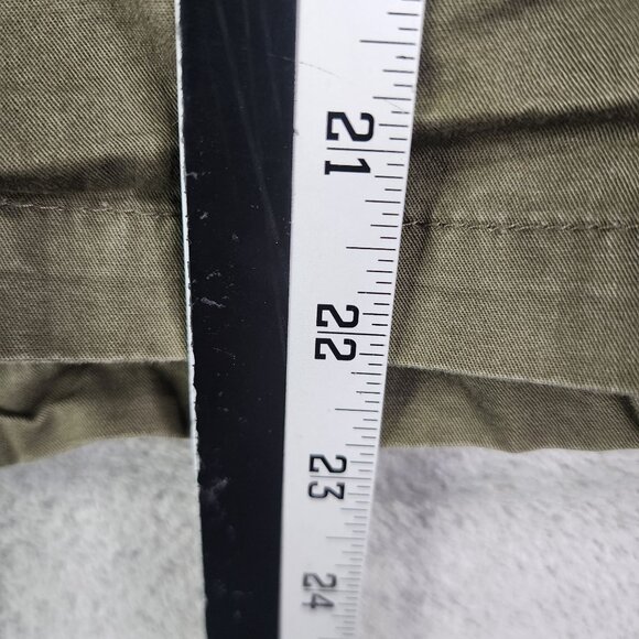 Womens Love Tree Army Green Jacket Button & Full Zip Long Sleeve 100% Cotton M - Picture 11 of 12